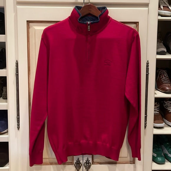 NWOT Paul & Shark Zipper Sweater